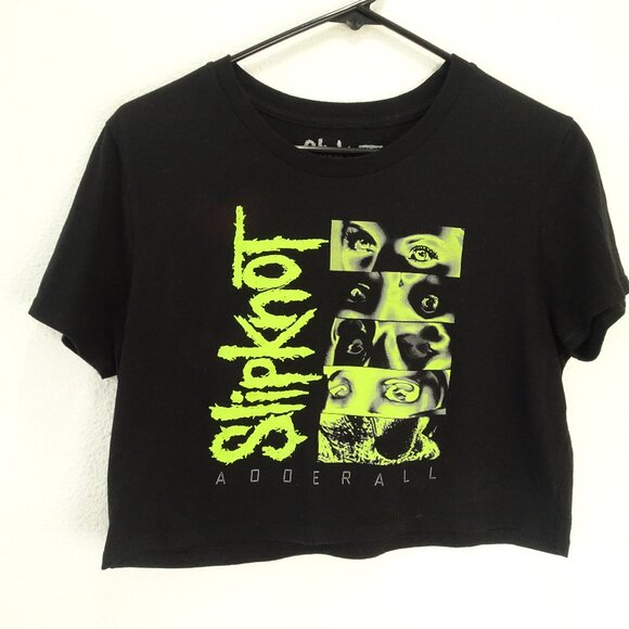 Slipknot  Crop Women's T-Shirt Large - Picture 1 of 5